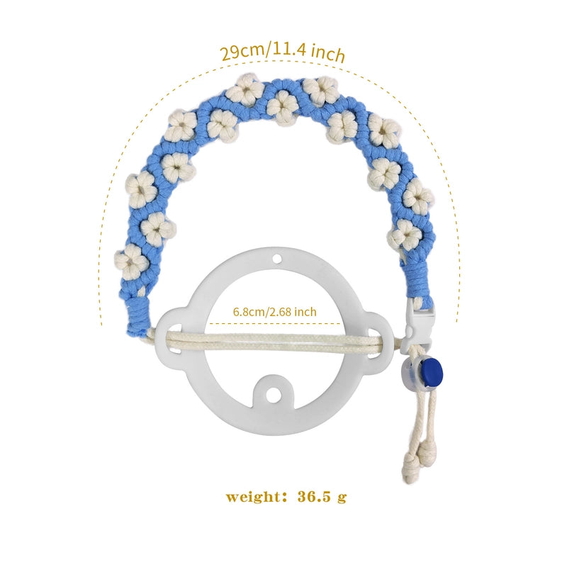 Casual Flower Cotton Rope Water Cup Lanyard 1 Piece