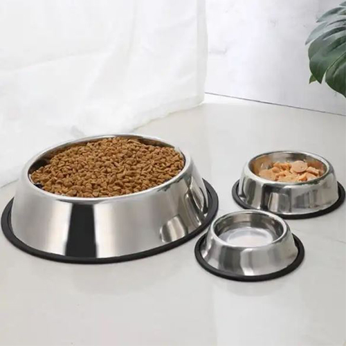 Stainless steel feeding bowl