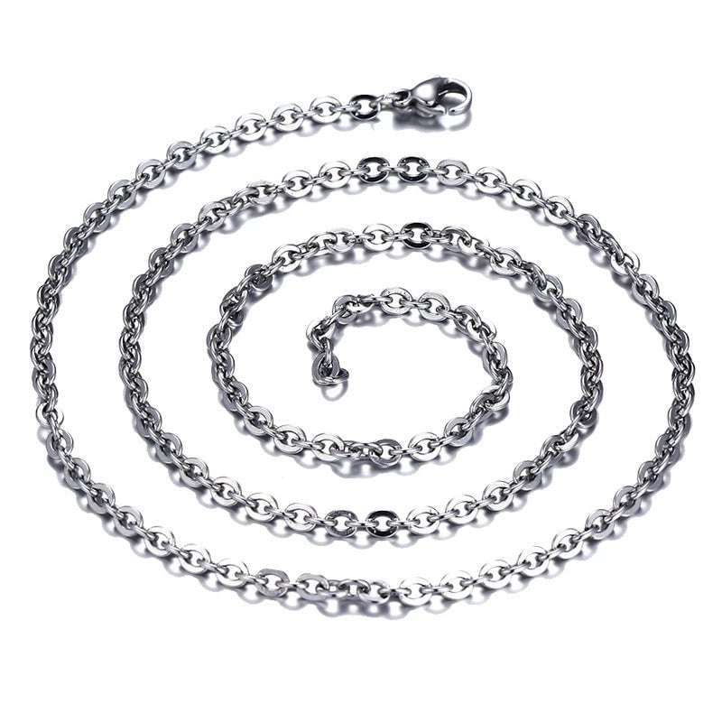 Fashion Geometric 201 Stainless Steel Plating Stainless Steel Necklaces