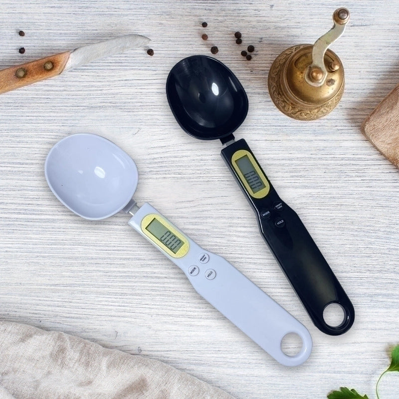 Pastoral Solid Color Plastic Spoon Scale