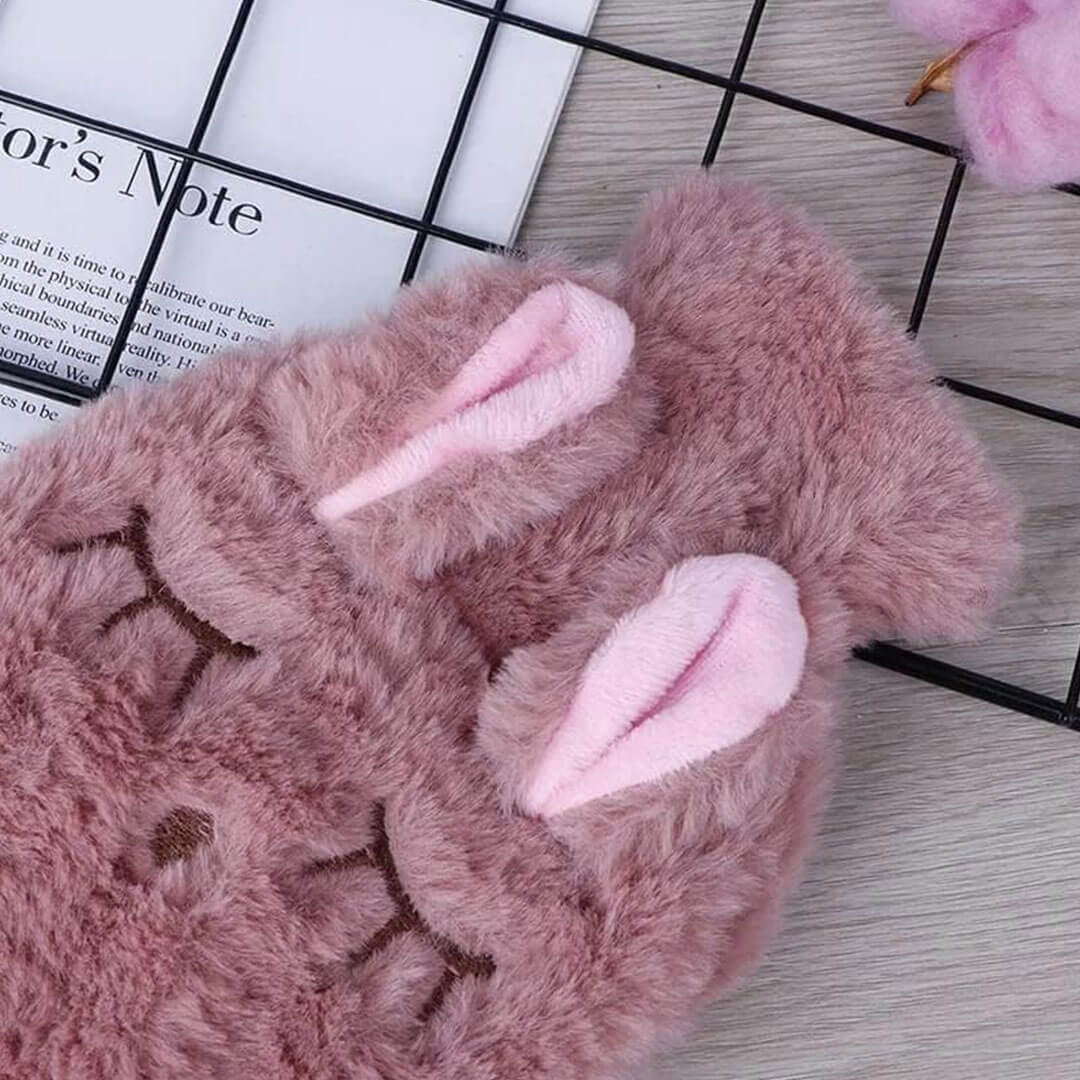 Cute Cartoon Hot Water Bag with Cover