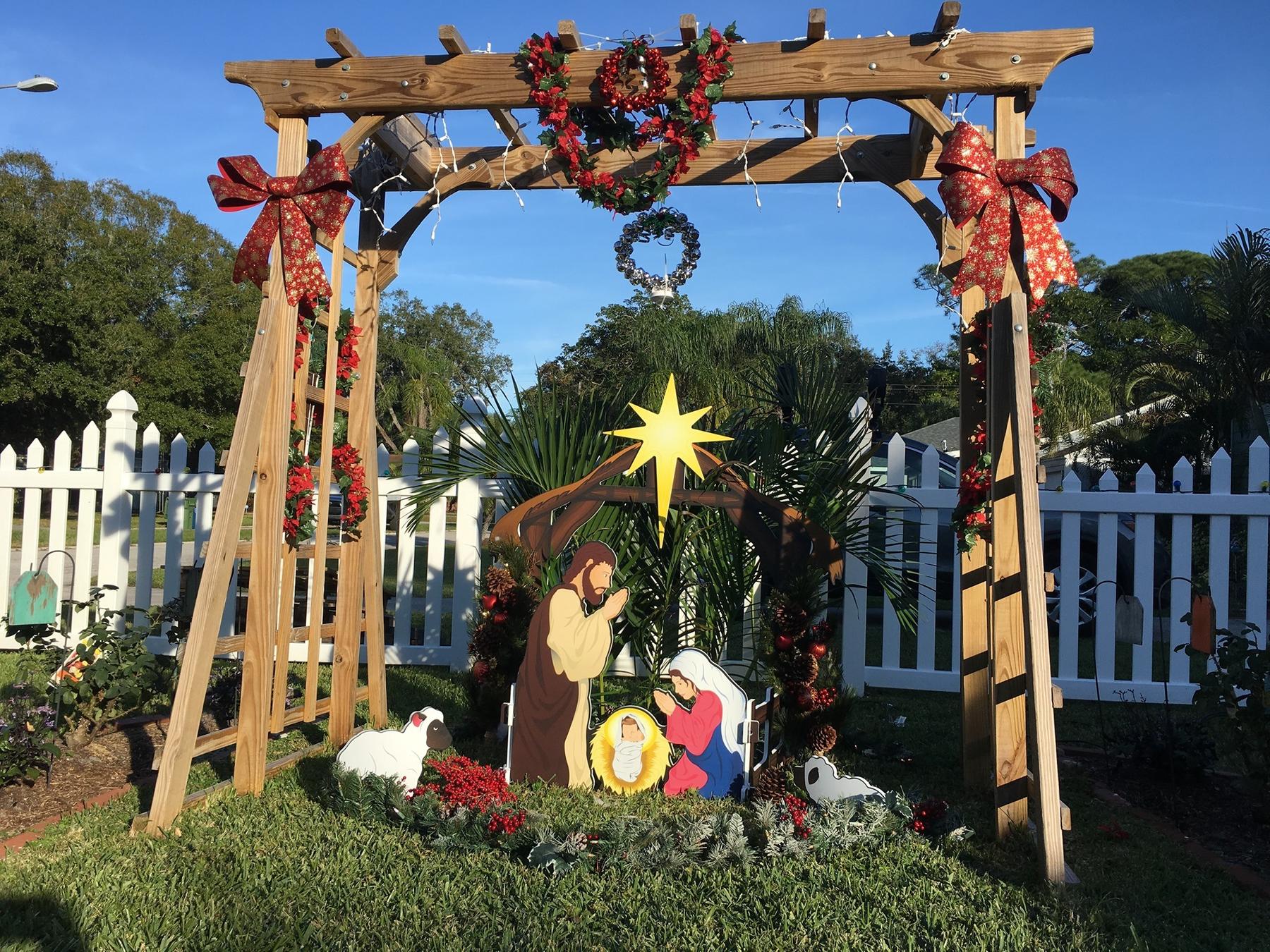 🔥 49% OFF 🔥🔥Jesus Nativity Scene Sign(Buy 2 Free Shipping)