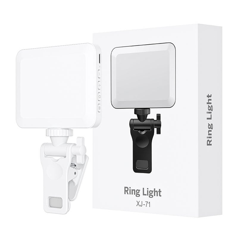 Portable Selfie Light with Front & Back Clip