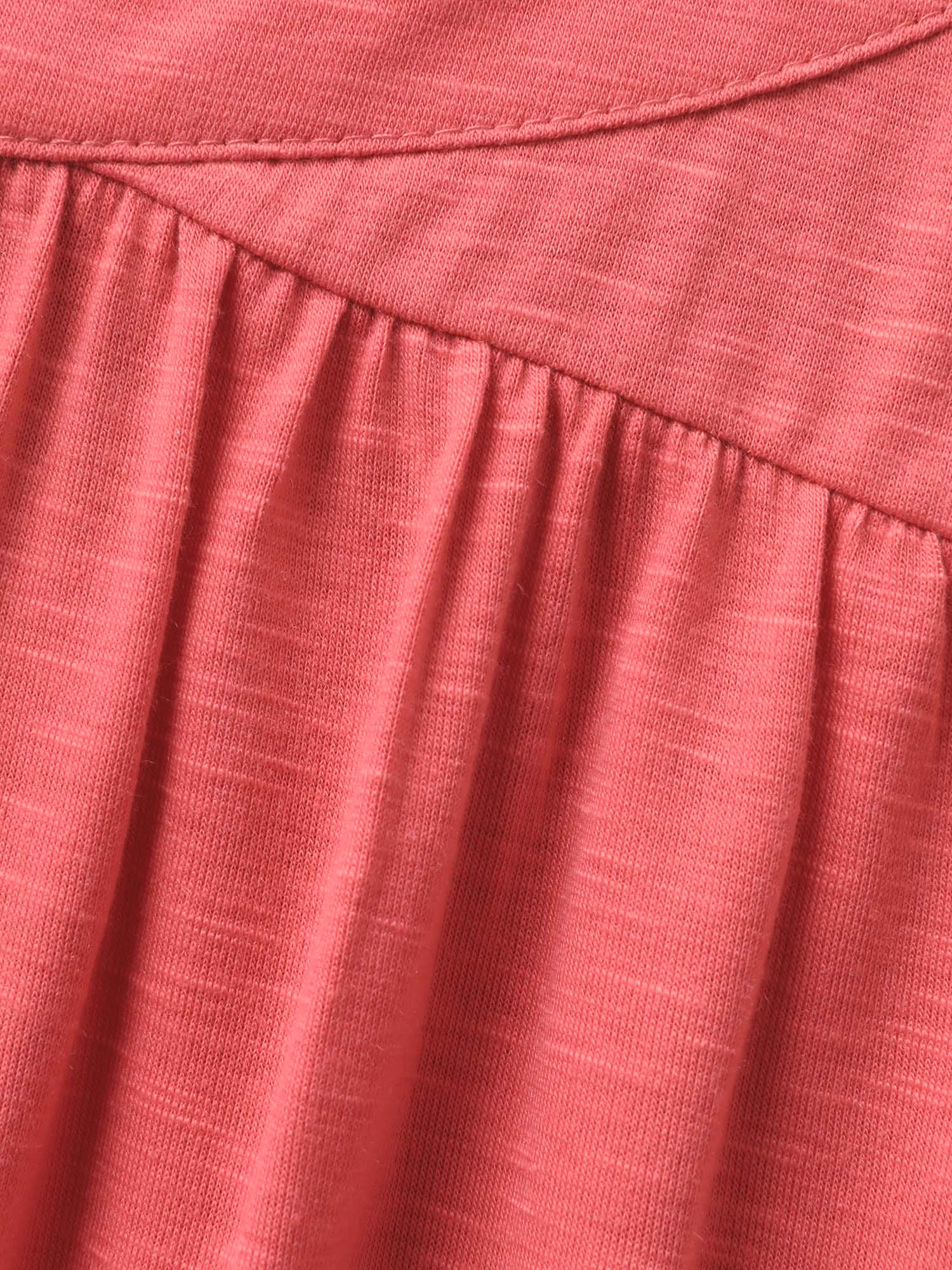 Solid Tie Knot Gathered Tank Top