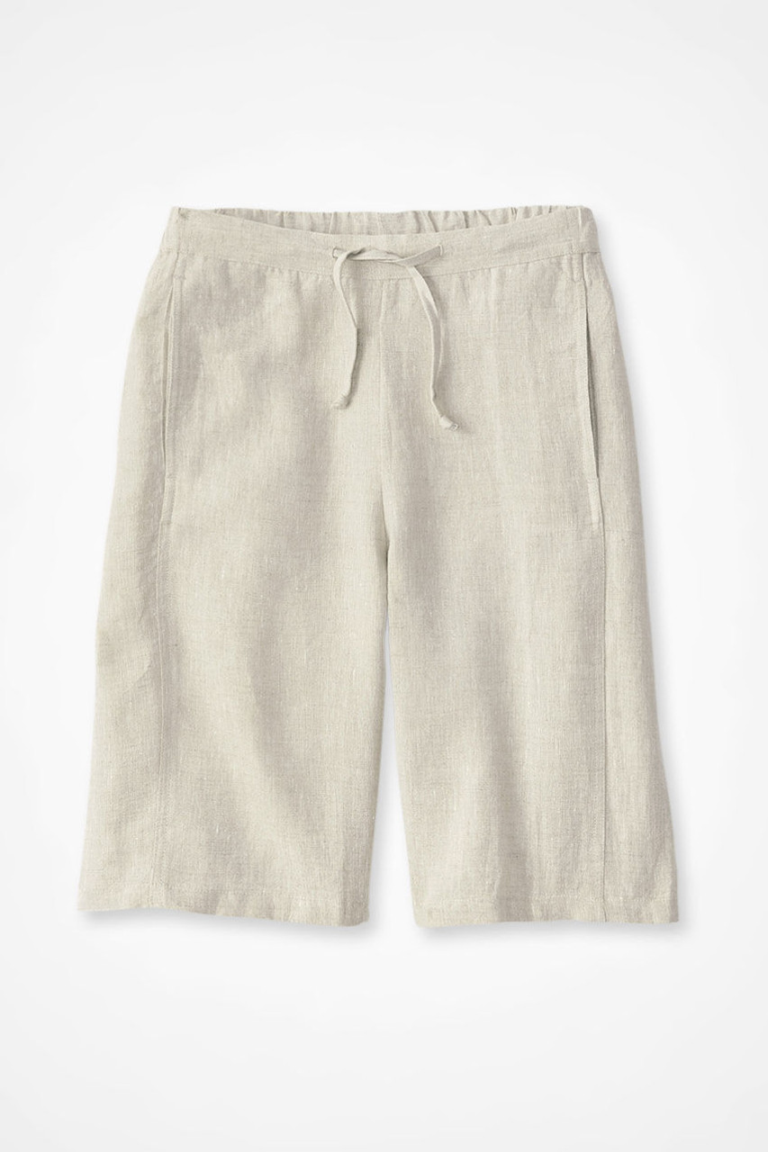 Linen Cross-Dyed Shorts