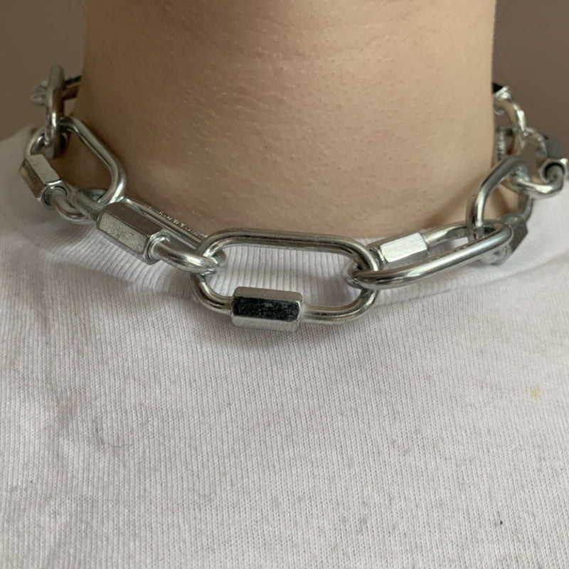 Metal Link Necklace