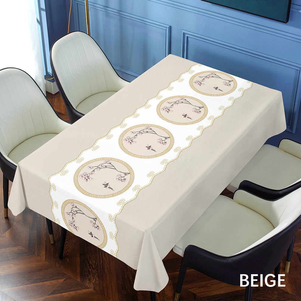 🔥Hot Selling🎁Waterproof and oil-proof embroidered tablecloth