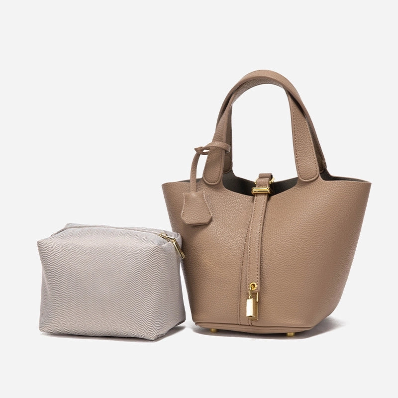 Vegetable Basket Bag Women's Women's Bag Handbag Simple Bucket Bag Mother And Mother Bag High-end Summer Bags