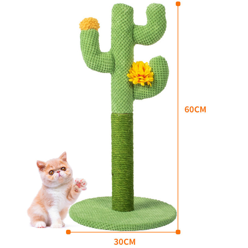 Cat Scratching Tree Post