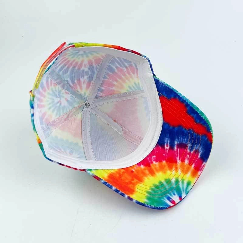 Unisex Fashion Colorful Printing Curved Eaves Baseball Cap