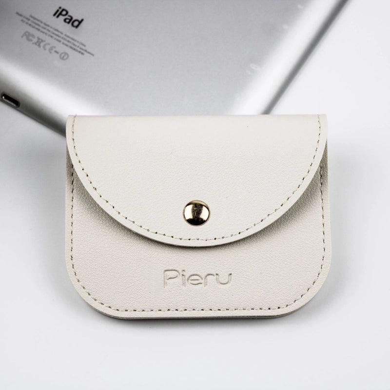Women's Solid Color Pu Leather Flip Cover Kids Wallets