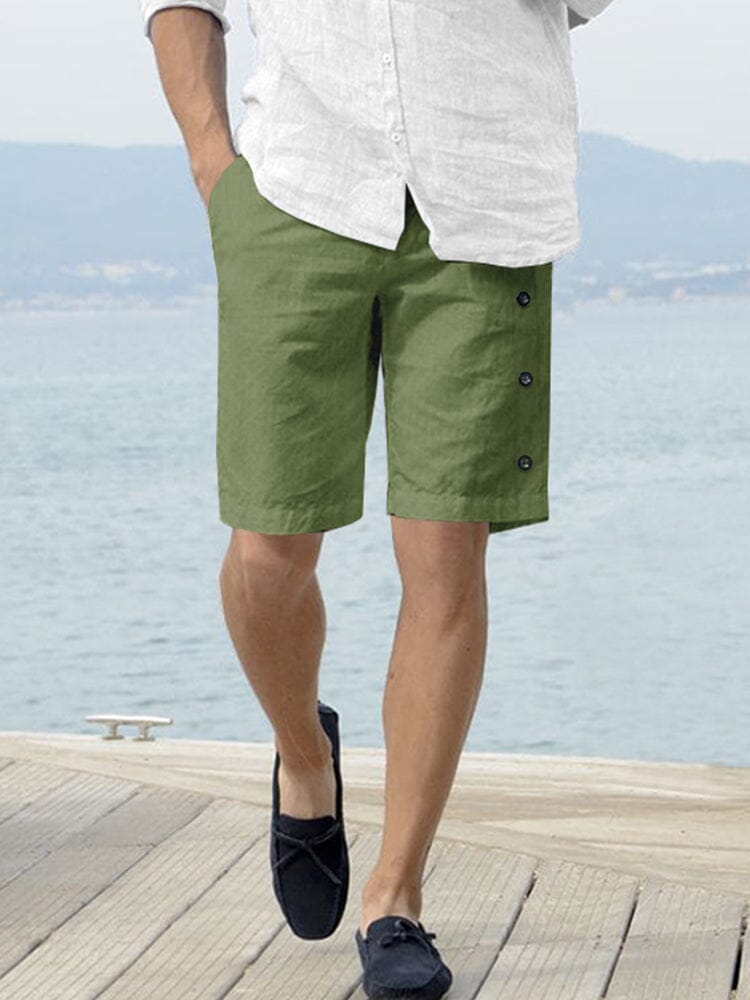 Leisure Breathable 100% Cotton Shorts