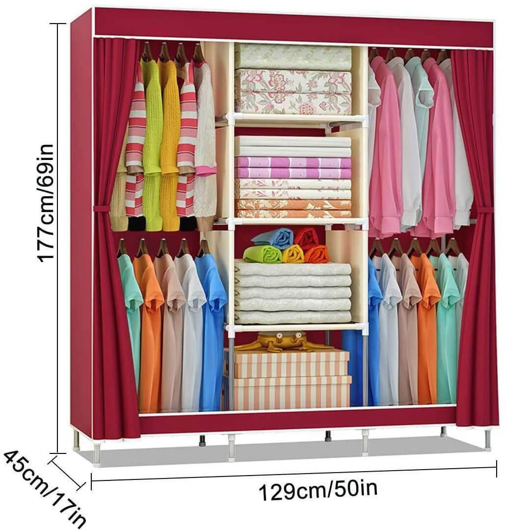 Large Capacity Non Wooven Wardrobe