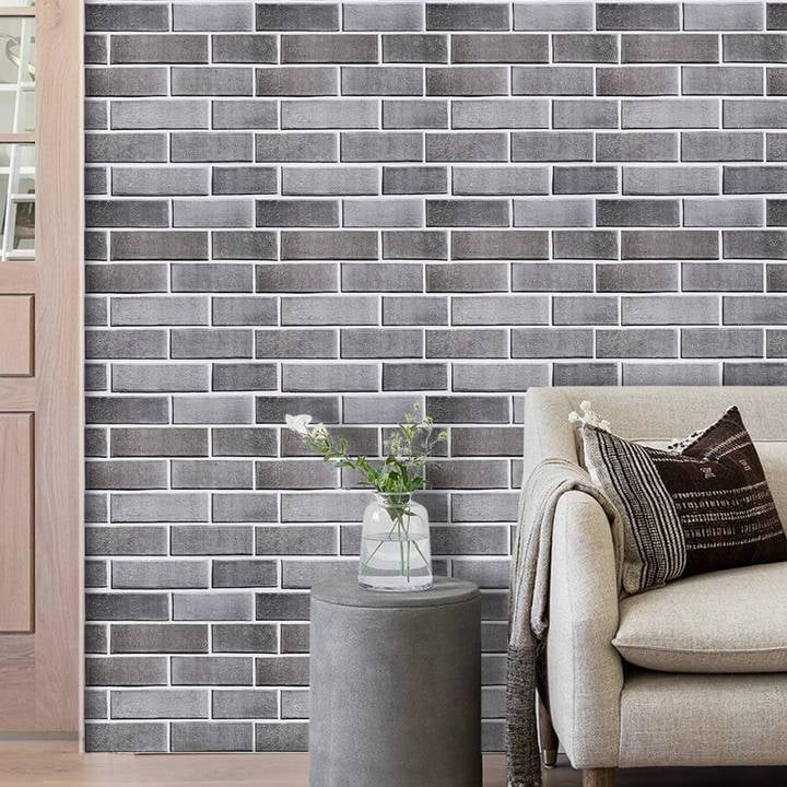 🎉2023 New Year Sale - 30% Off - 10Pcs 3D Peel and Stick Wall Tiles(12x12 inches)