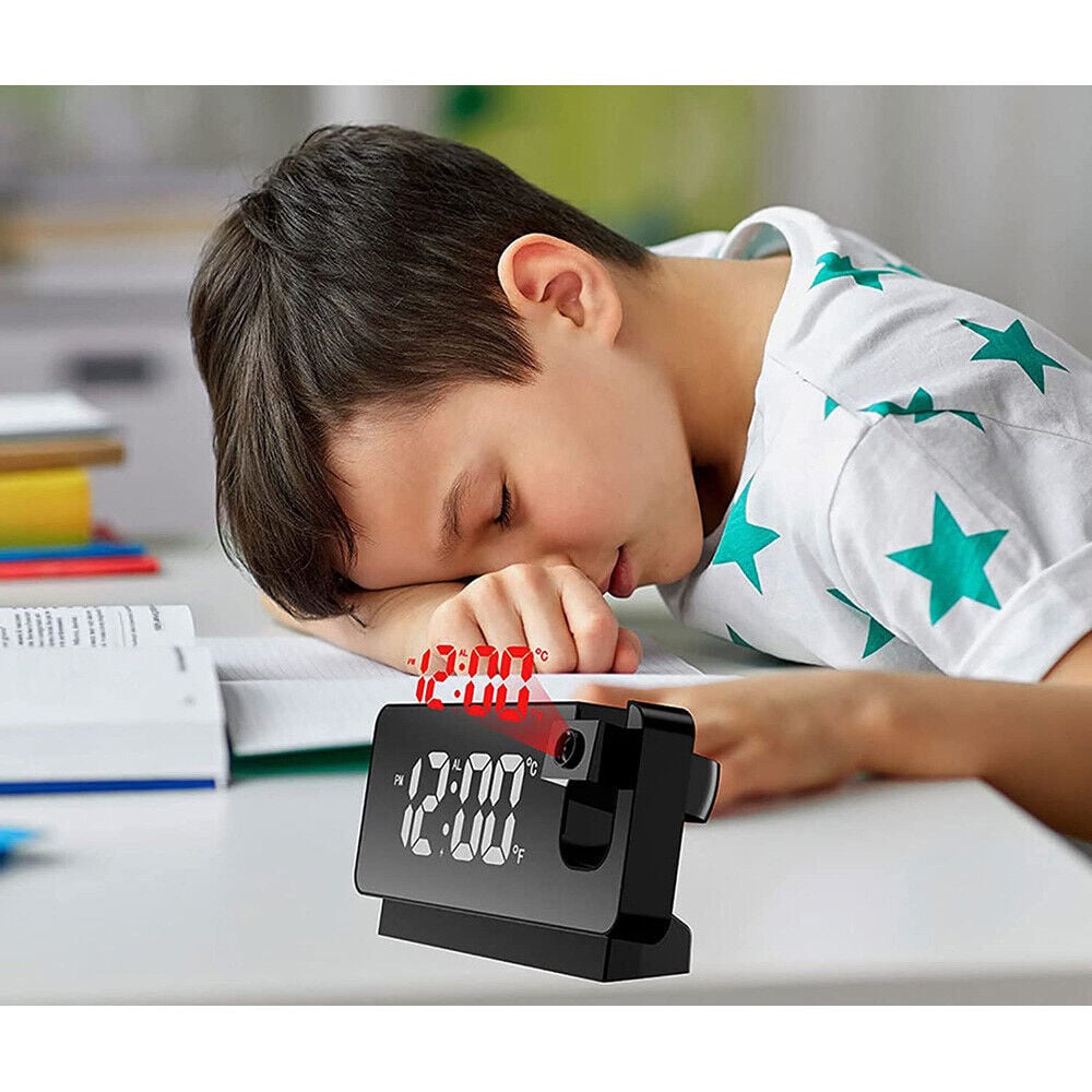 💥Big Sale-Digital Projection Alarm Clock with Time Projection