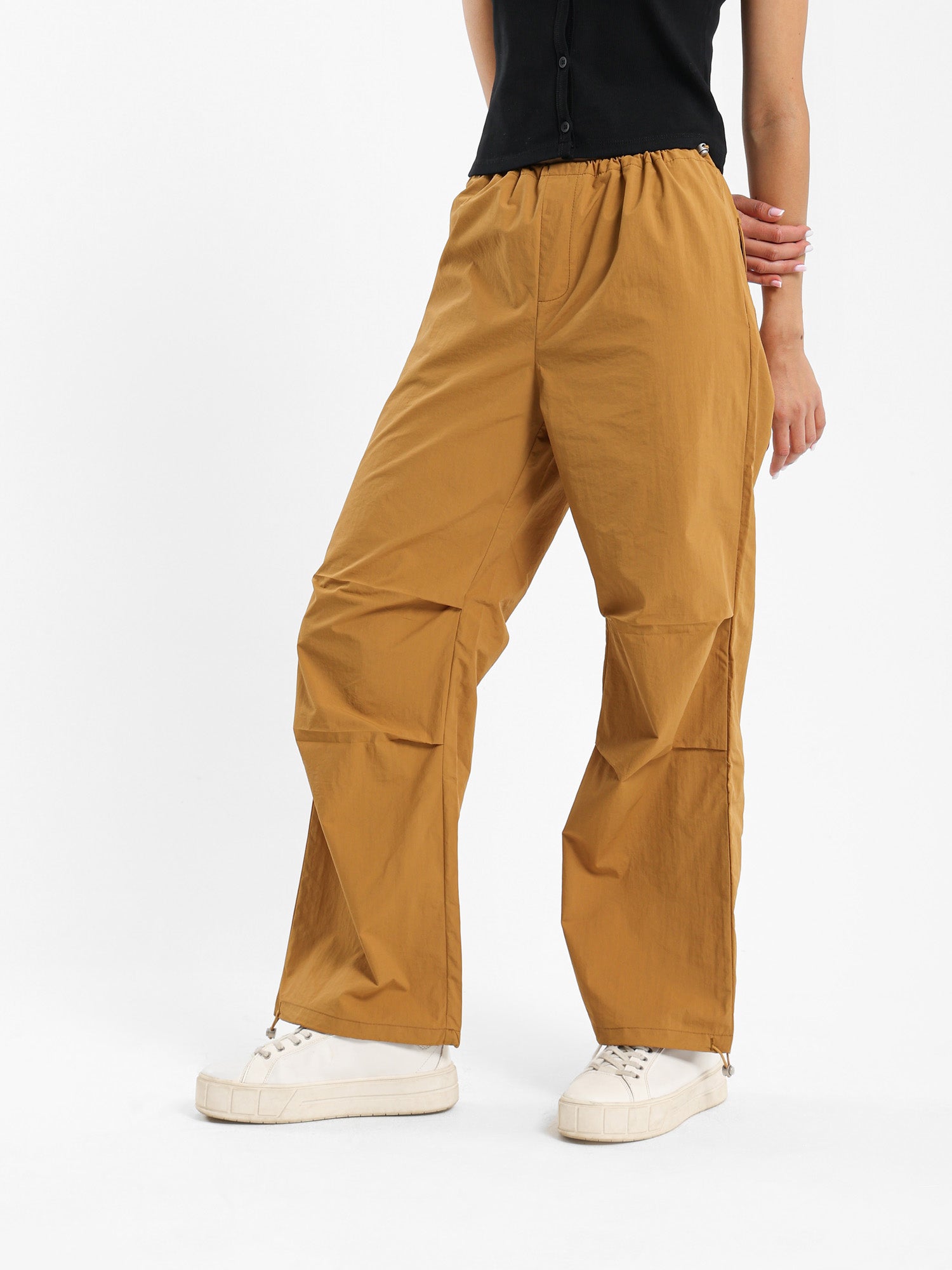 Nylon Parachute Pants