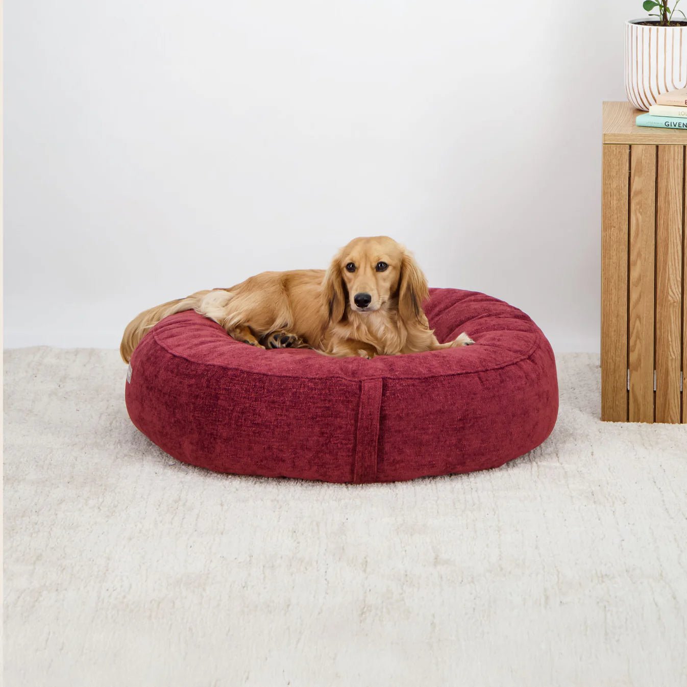 Dream Cloud Dog Bed - Plum