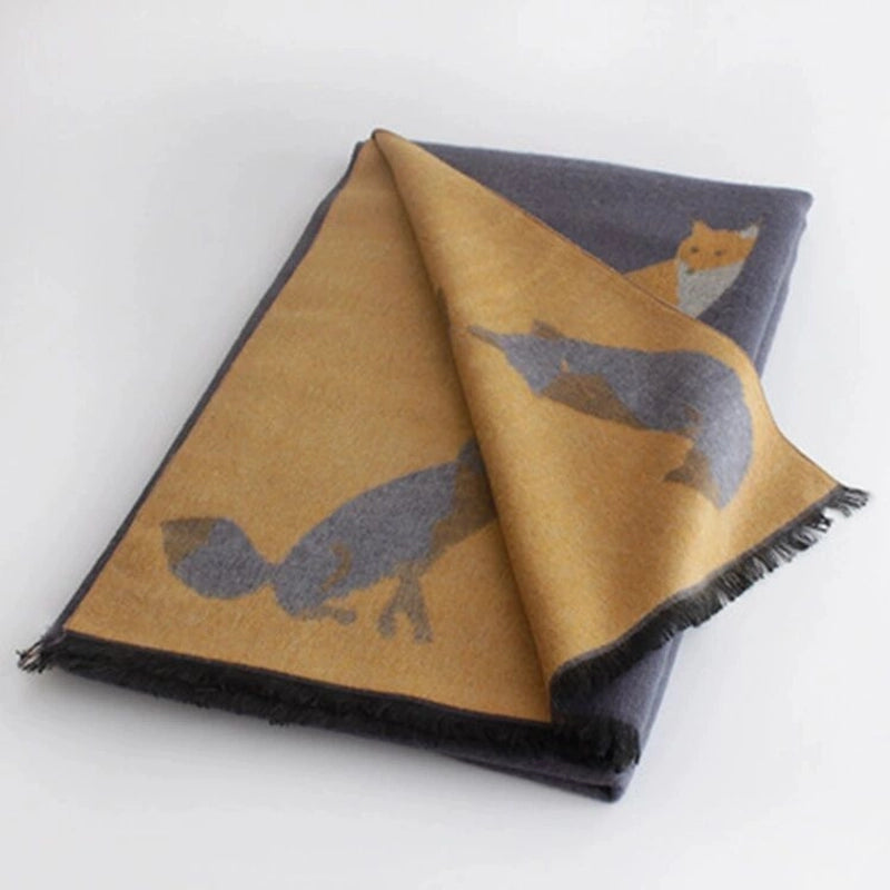 Women's Elegant Basic Animal Imitation Cashmere Scarf