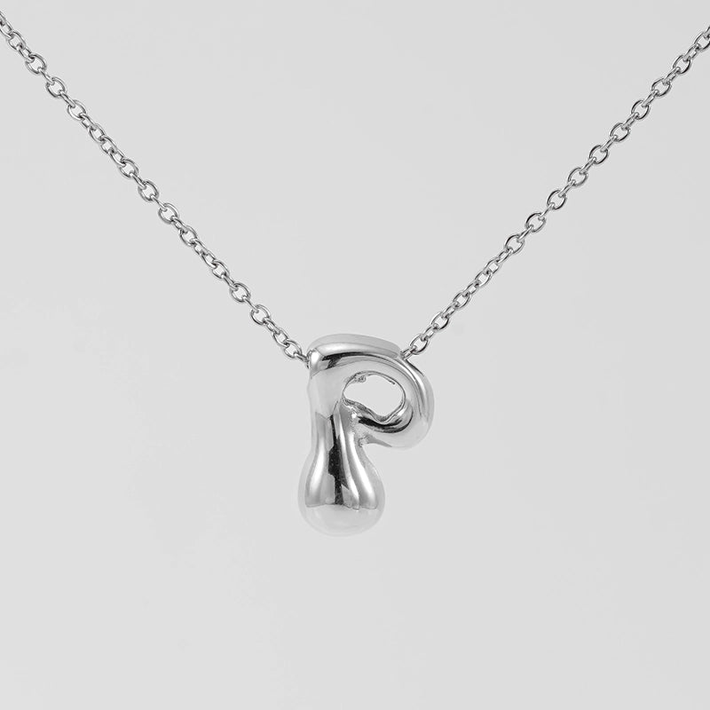 Basic Classic Style Letter 304 Stainless Steel 18K Gold Plated Plating Pendant Necklace