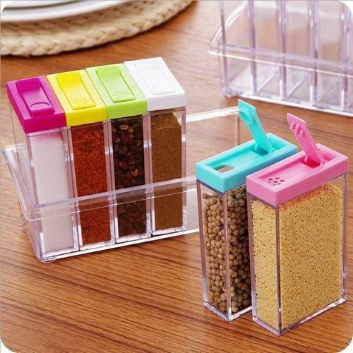 Acrylic Spice Set - 6 Pcs