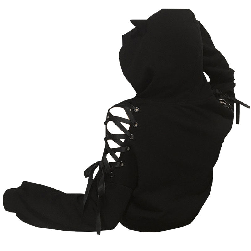 DARK PUNK Cat ear hoodie KF82234