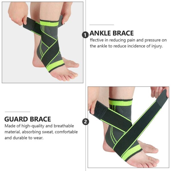 Sports Ankle Support Adjustable Breathable Elastic