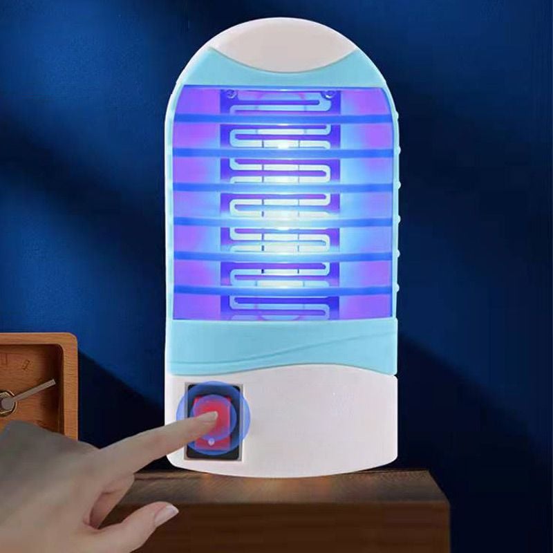 🔥Hot Sale🔥LED Blue Light Trap Household Mosquito Killer Lamp