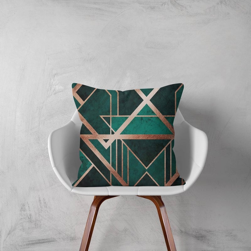Minimalist Letter Polyester Pillow Cases Couch & Sofa Decor