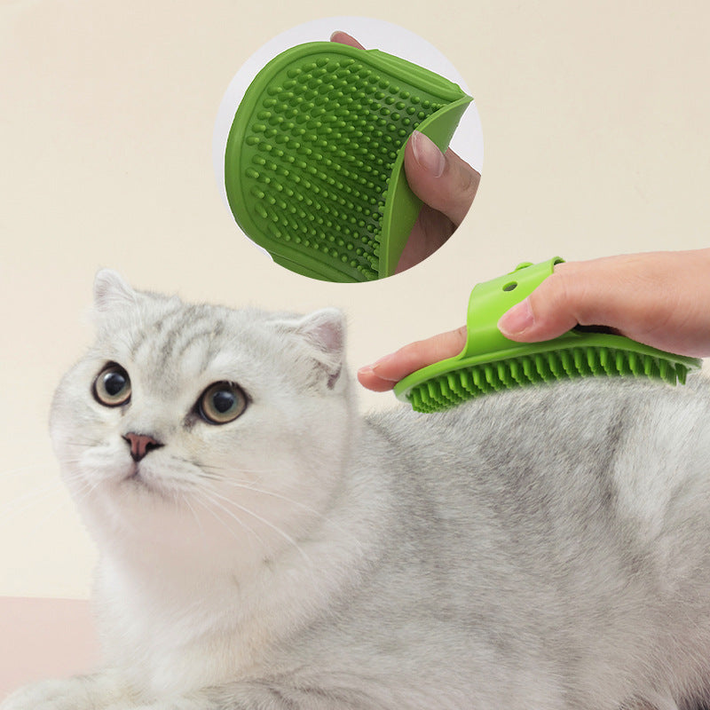 A Pair Of Cat Grooming Brushes