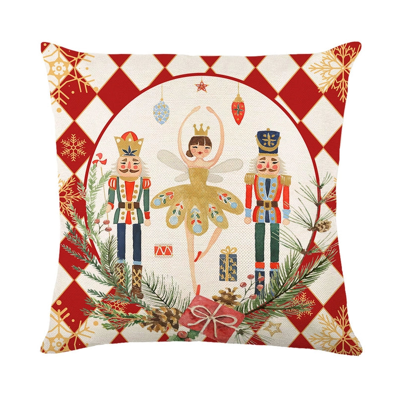 Vacation Cartoon Polyester Pillow Cases