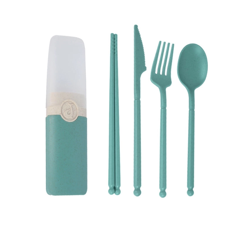 Casual Solid Color Wheat Straw Tableware