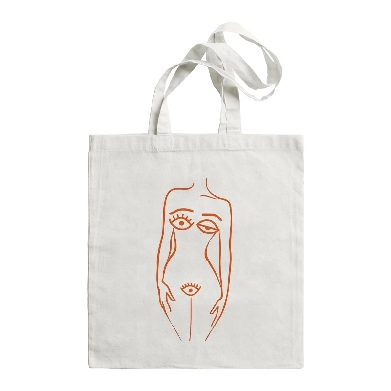 Women's Devil's Eye Cute Funny Shopping Bags