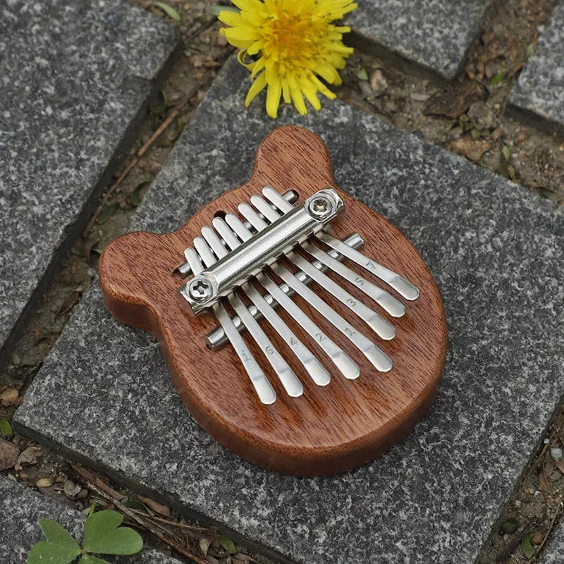 🎁Promotion -49% OFF 🎁 - Kalimba 8 Key exquisite Finger Thumb Piano💕