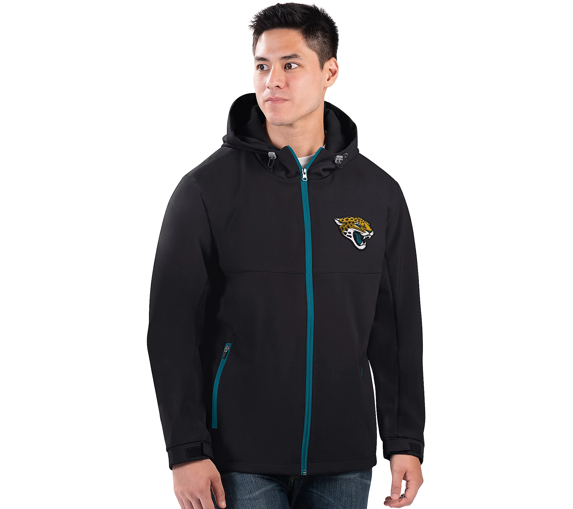 Last day of clearance!!💝Buy 2 Get 2 Free✨NFL Men's Microfleece Soft Shell Hooded Jacket