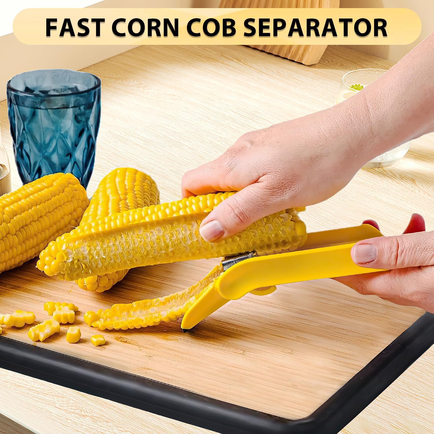 Fast Corn Cob Separator