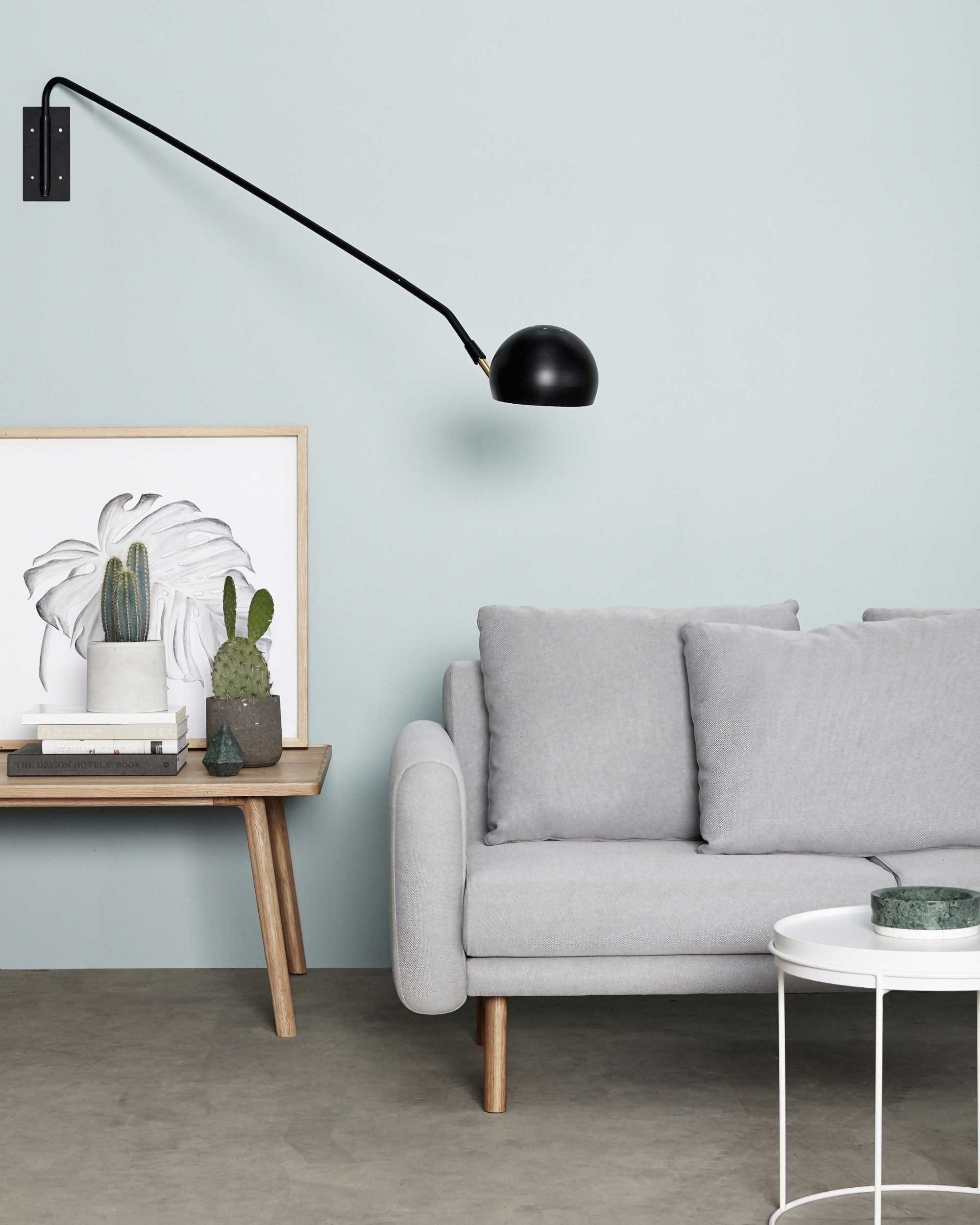 refurbished | Hu?bsch Atelier Wall Lamp. brass/black