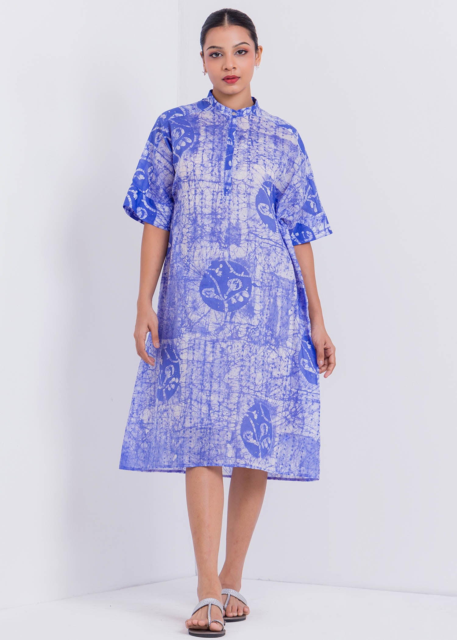 Batik Kaftan Dress