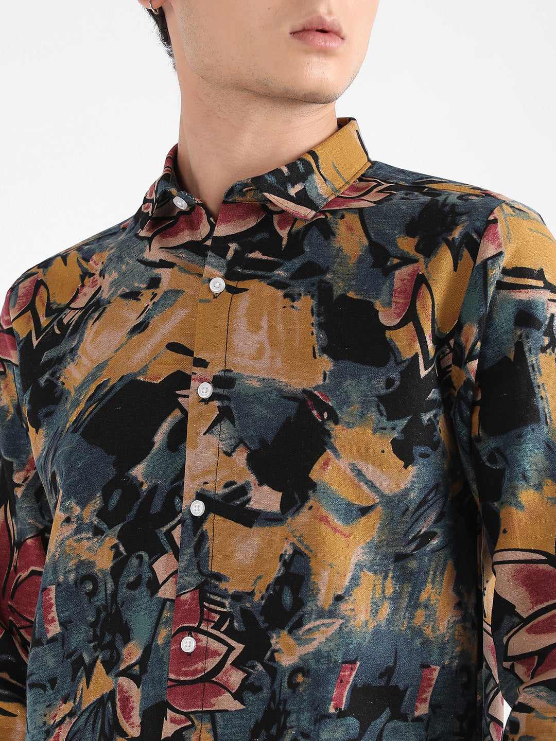 Artistic Flowers Shirt