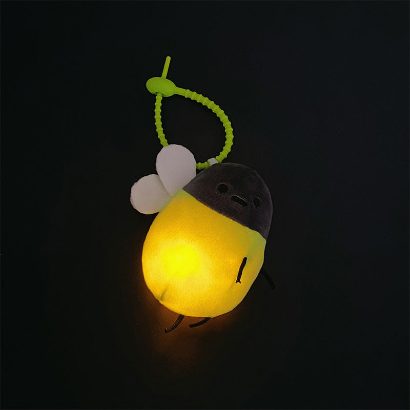 Interactive Firefly Plush Keychain