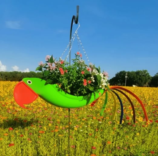 🔥Last Day Promotion - 49% OFF🔥Colorful bird hanging planter