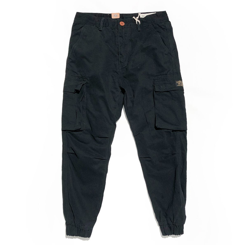 Vintage Camo Pants Washed Cargo Casual Pants