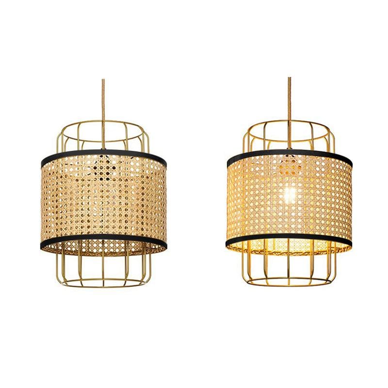 Fiji Sol | Boho Rattan Soliya Pendant Lamp