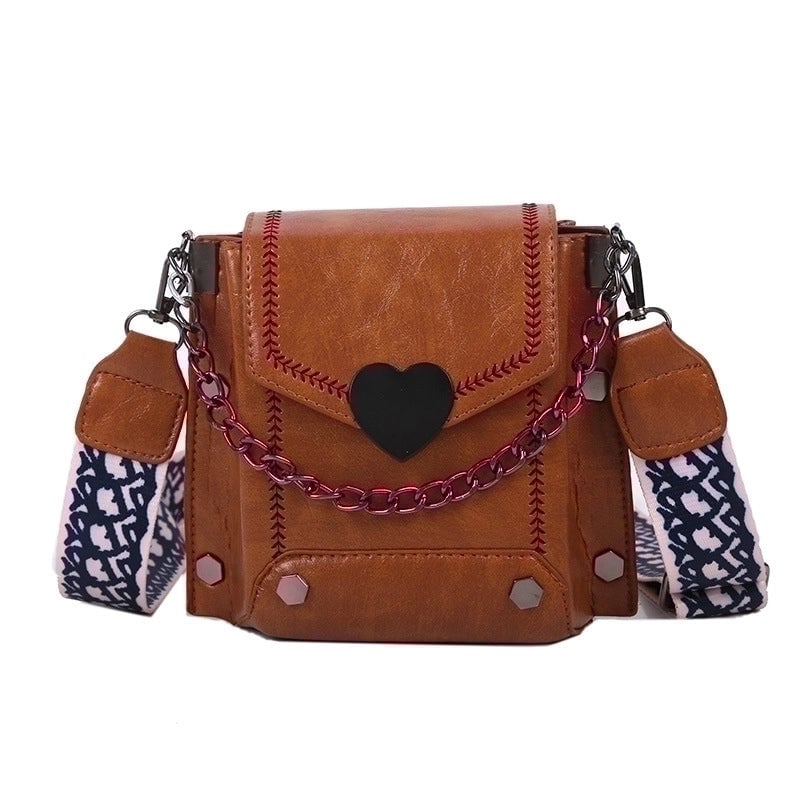 Women's Small Summer Pu Leather Vintage Style Handbag