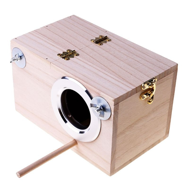 Wooden Bird Breeding Box