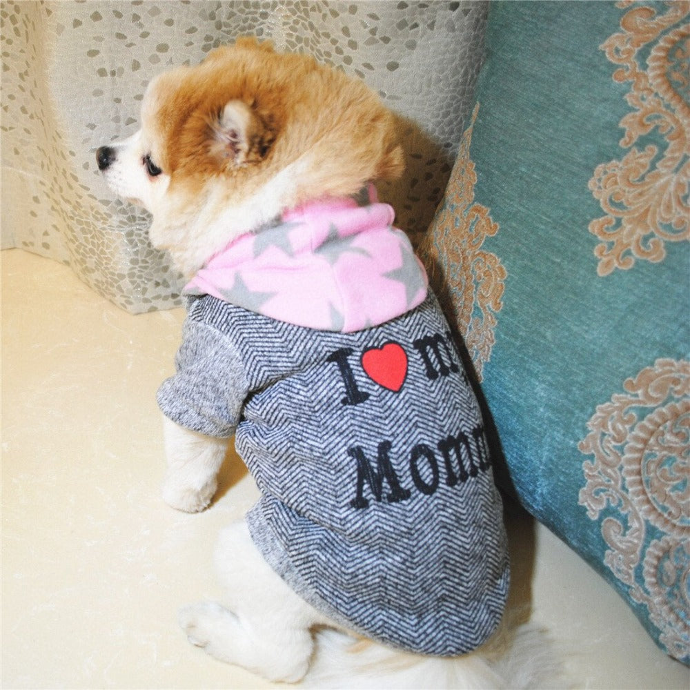 Soft Dog Hoodie Coat