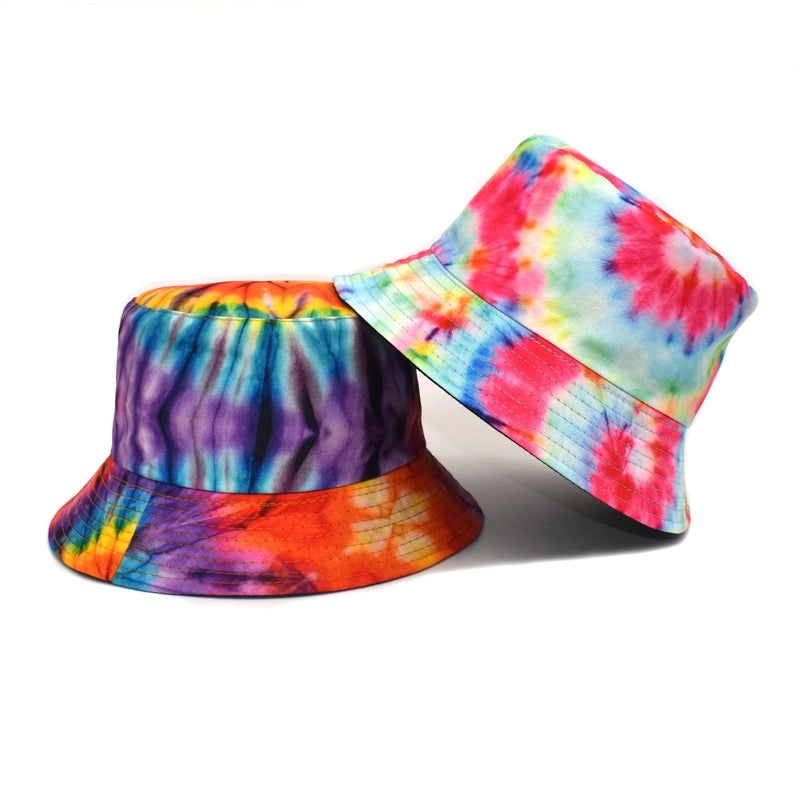Unisex Hip-hop 3d Print Color Block Elephant Flat Eaves Bucket Hat