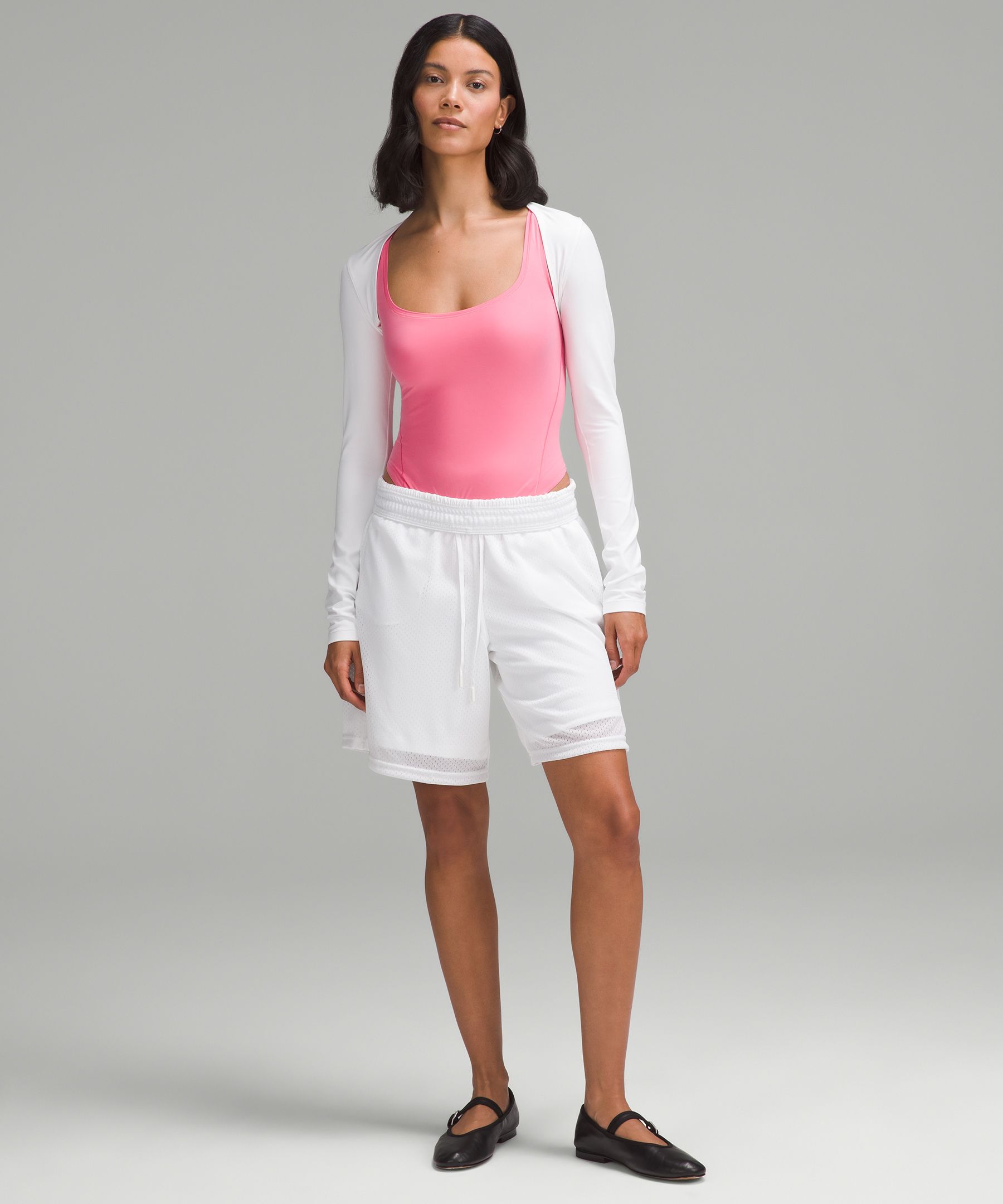 Wundermost Ultra-Soft Nulu Square-Neck Sleeveless Bodysuit