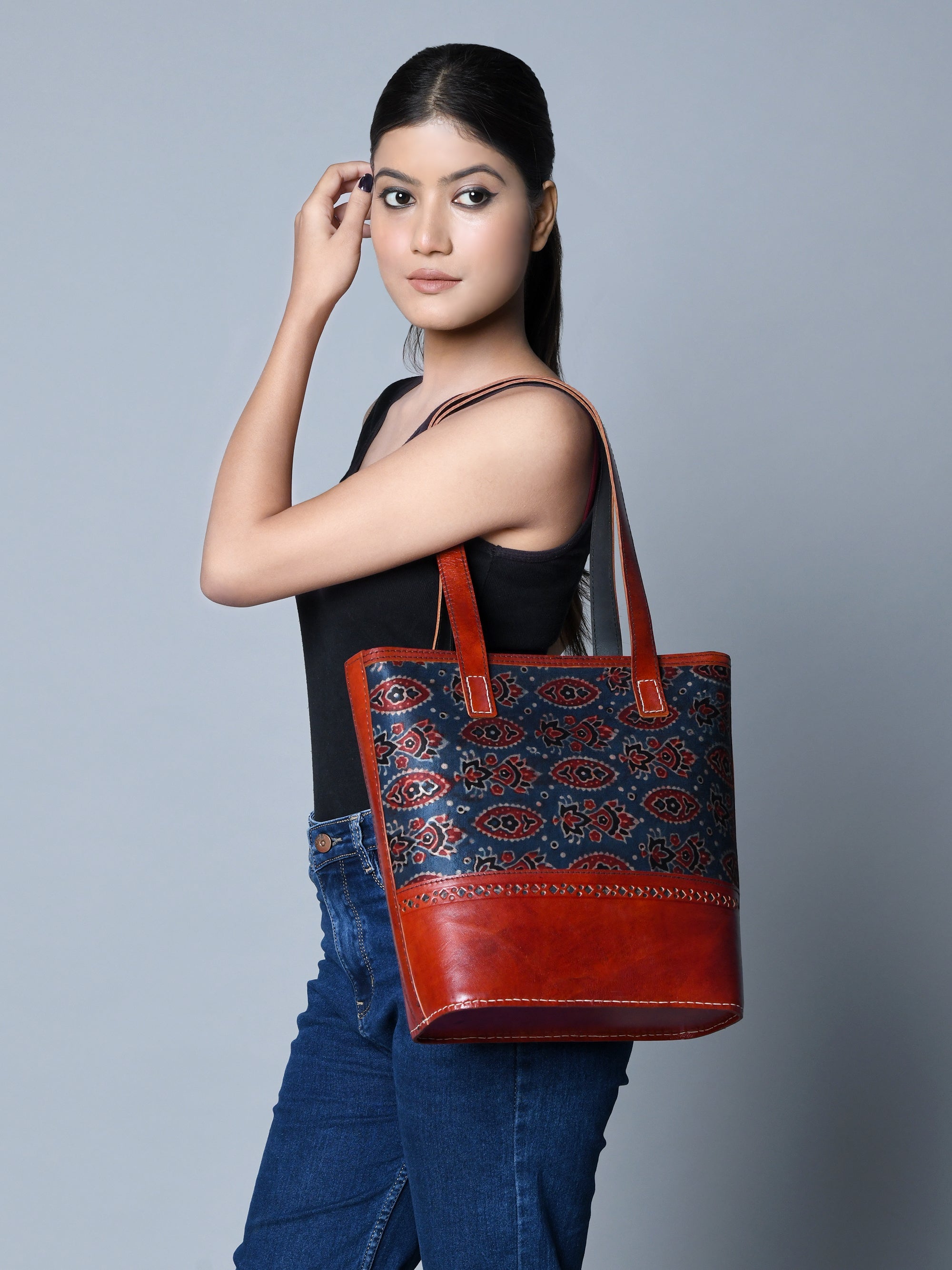 Leather Tote Bag