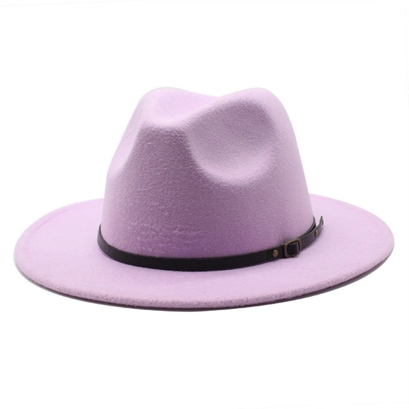 Designed Explosions Jazz Hat Autumn And Winter British Retro Top Hat Women's Fashion Women's Woolen Hat