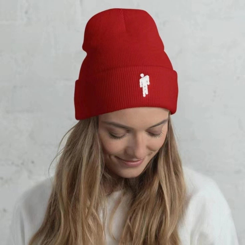 Women's Minimalist Classic Style Solid Color Eaveless Wool Cap
